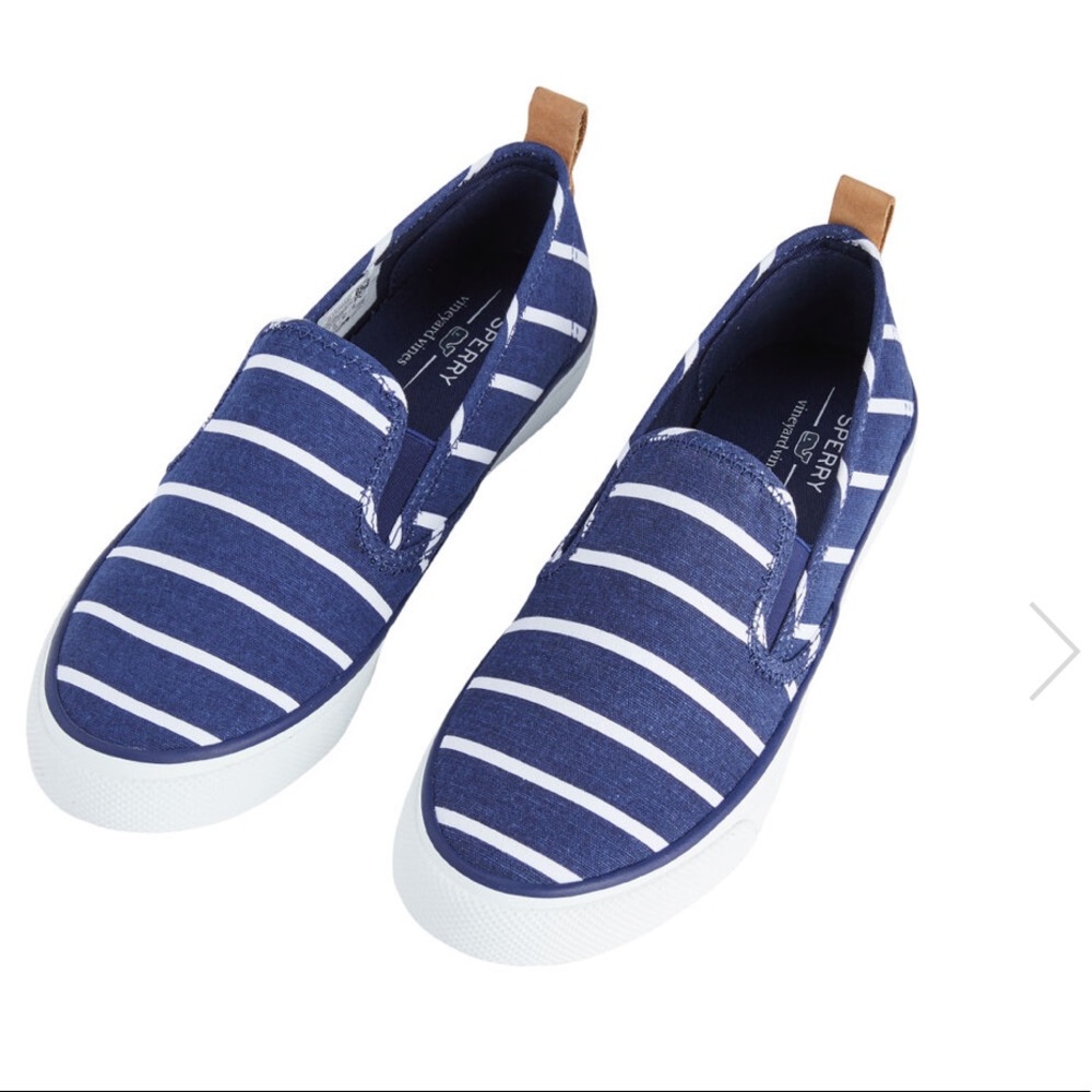 Vineyard Vines X Sperry Slip Ons 8.5